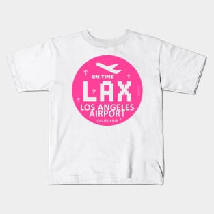 airport code LAX Kids T-Shirt